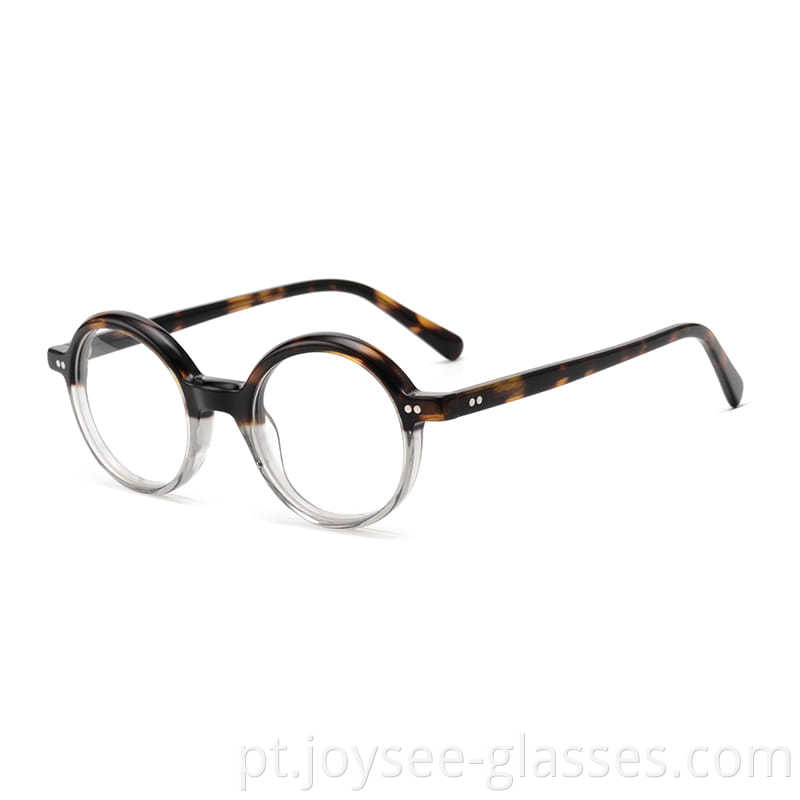 Vintage Round Quality Acetate Glasses 6